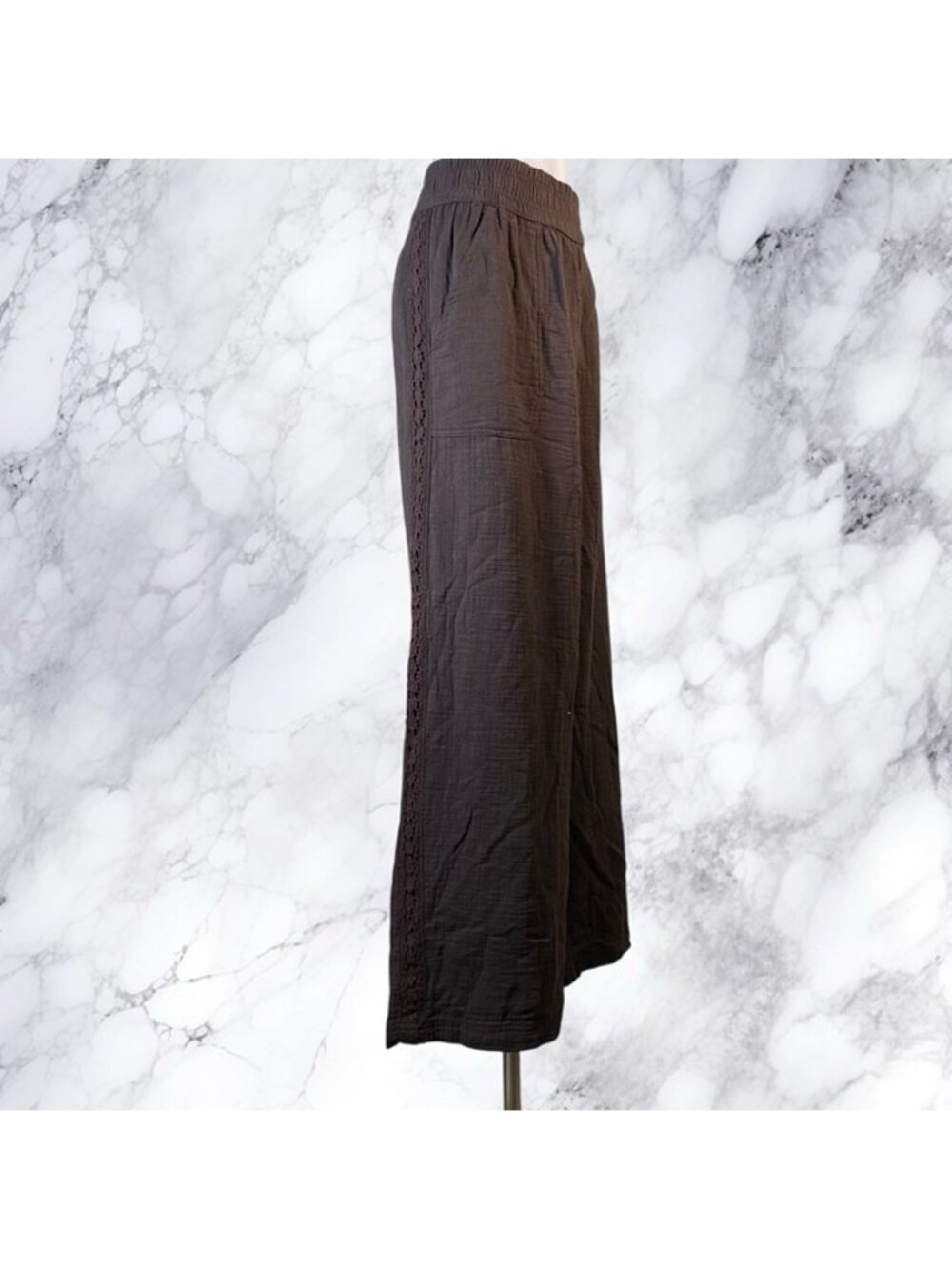 Aerie Summer Reset Trouser - Deep Earth - Picture 5 of 12